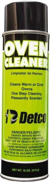 Detco - 18 oz Aerosol Oven Cleaner - Comes in Aerosol - Eagle Tool & Supply