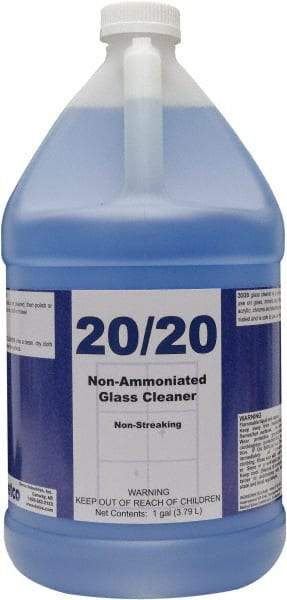 Detco - 1 Gal Bottle Mint Glass Cleaner - Use on Glass - Eagle Tool & Supply