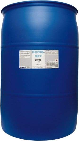 Detco - 55 Gal Drum Unscented Glass Cleaner - Use on Glass, Plastic Surfaces - Eagle Tool & Supply