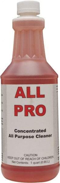 Detco - 32 oz Bottle All-Purpose Cleaner - Liquid, Neutral Cleaner, Citrus - Eagle Tool & Supply