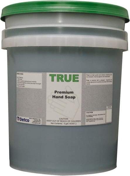 Detco - 5 Gal Pail Liquid Hand Cleaner - Green, Herbal Scent - Eagle Tool & Supply
