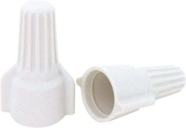 Ideal - 2, 20 to 3, 10 (Solid) AWG, 600 Volt, Flame Retardant, Wing Twist on Wire Connector - Tan, 221°F - Eagle Tool & Supply