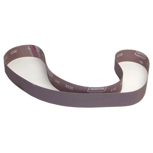 2″ × 72″ Metalite R228 Narrow Belt 120 Grit Aluminum Oxide