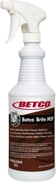 Betco - Liquid Furniture Polish - Lemon Scented, Plastic Bottle Container - Eagle Tool & Supply
