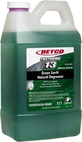 Betco - 2 L Bottle Cleaner/Degreaser - Liquid, Emerging Storm - Eagle Tool & Supply