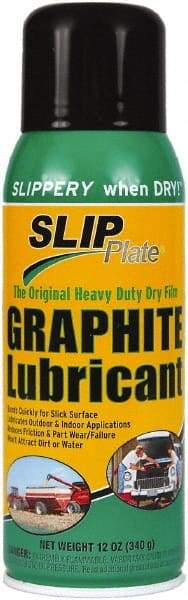 SLIP Plate - 12 oz Aerosol Spray Lubricant - Black, -75°F to 450°F - Eagle Tool & Supply