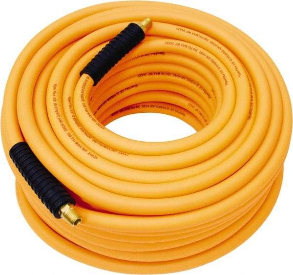 OEM Tools - 3/8" ID 100' Long Multipurpose Air Hose - MNPT x MNPT Ends, 300 Working psi, - Eagle Tool & Supply