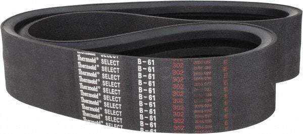 Value Collection - Section B, V-Belt - Neoprene Rubber, Classic Banded, No. B-61 - Eagle Tool & Supply