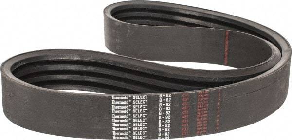 Value Collection - Section B, V-Belt - Neoprene Rubber, Classic Banded, No. B-82 - Eagle Tool & Supply