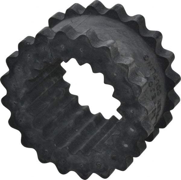 Lovejoy - 6 One Piece Split Flexible Coupling Sleeve Insert - 3-3/4" OD, 1.88" OAL, EPDM - Eagle Tool & Supply