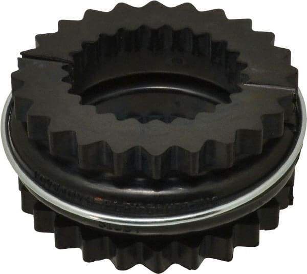 Lovejoy - 7 Two Piece Flexible Coupling Sleeve Insert - 4.34" OD, 2.19" OAL, EPDM - Eagle Tool & Supply