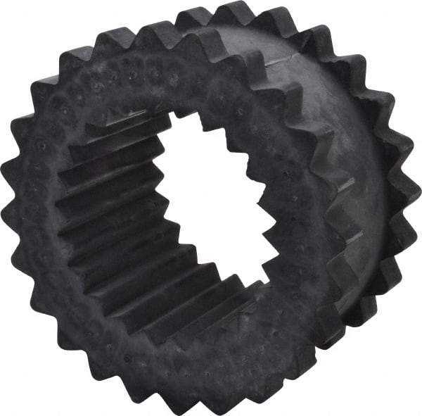 Lovejoy - 10 One Piece Solid Flexible Coupling Sleeve Insert - 7.06" OD, 3.44" OAL, EPDM - Eagle Tool & Supply