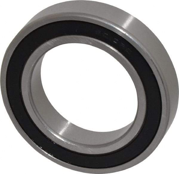 Tritan - 50mm Bore Diam, 80mm OD, Double Seal Deep Groove Radial Ball Bearing - 16mm Wide, 1 Row, Round Bore, 3,700 Lb Static Capacity, 4,900 Lb Dynamic Capacity - Eagle Tool & Supply