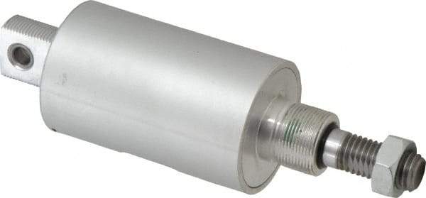 ARO/Ingersoll-Rand - 1" Stroke x 2" Bore Double Acting Air Cylinder - 1/4 Port, 5/8-11 Rod Thread - Eagle Tool & Supply