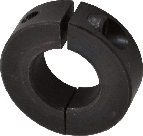 Climax Metal Products - 26mm Bore, Steel, Two Piece Shaft Collar - 2" Outside Diam - Eagle Tool & Supply