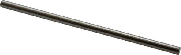 Thomson Industries - 1/4" Diam, 6" Long, Steel Standard Round Linear Shafting - 60-65C Hardness, .2495/.2490 Tolerance - Eagle Tool & Supply