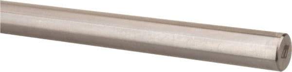 Thomson Industries - 3/8" Diam, 3' Long, Steel Standard Round Linear Shafting - 60-65C Hardness, .3745/.3740 Tolerance - Eagle Tool & Supply