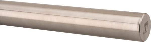 Thomson Industries - 1/2" Diam, 18" Long, Steel Standard Round Linear Shafting - 60-65C Hardness, .4995/.4990 Tolerance - Eagle Tool & Supply