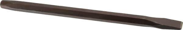 Proto - 12" OAL x 3/4" Blade Width Cold Chisel - 3/4" Tip, 5/8" Stock, Steel Handle - Eagle Tool & Supply