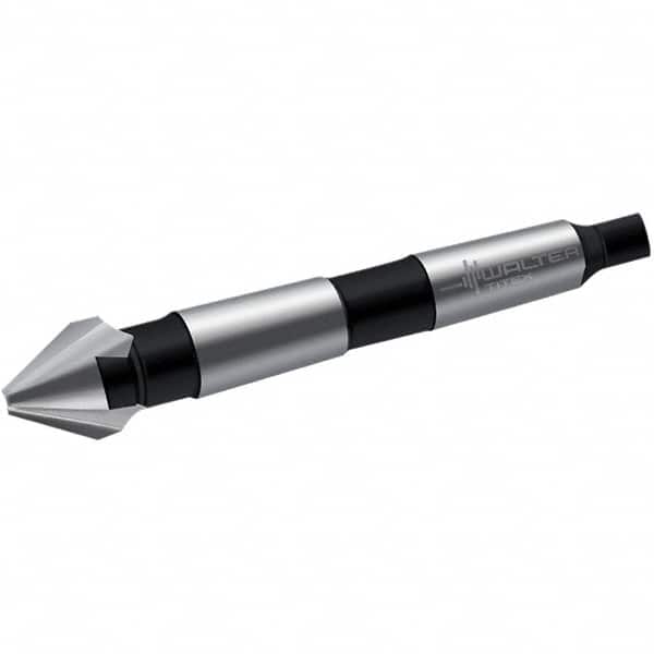 Walter-Titex - 20mm Head Diam, 3 Flute 60° High Speed Steel Countersink - Eagle Tool & Supply