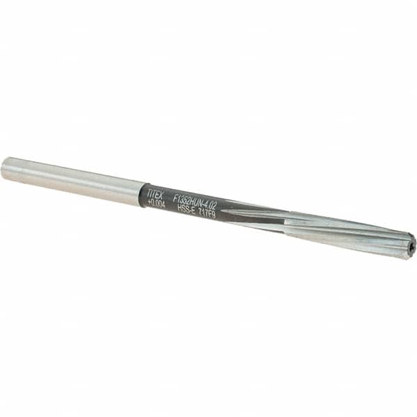 Walter-Titex - 4.02mm Cobalt 6 Flute Chucking Reamer - Eagle Tool & Supply