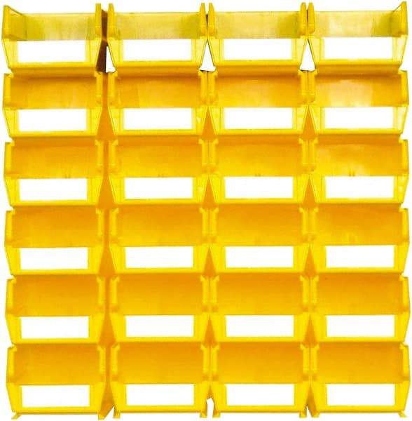 Triton - 12 Lb. Load Capacity, 7-3/8" Deep, Multi-Colored Polypropylene Bin System - 3" High x 4-1/8" Wide x 7-3/8" Long - Eagle Tool & Supply