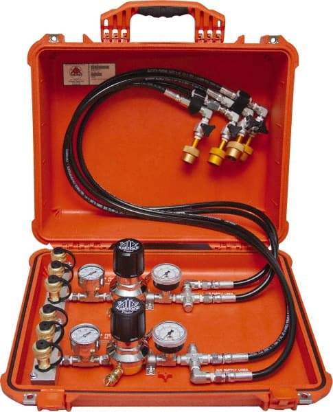 AIR Systems - SCBA/EEBA Air Distribution Box - Use with SAR & Self-Contained Breathing Apparatus (SCBA) - Eagle Tool & Supply