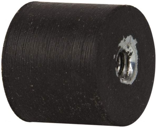Tech Products - 26 Lb Capacity, 6-32 Plate/Plate Vibration Isolator - 9/16" Diam, 1/2" High - Eagle Tool & Supply