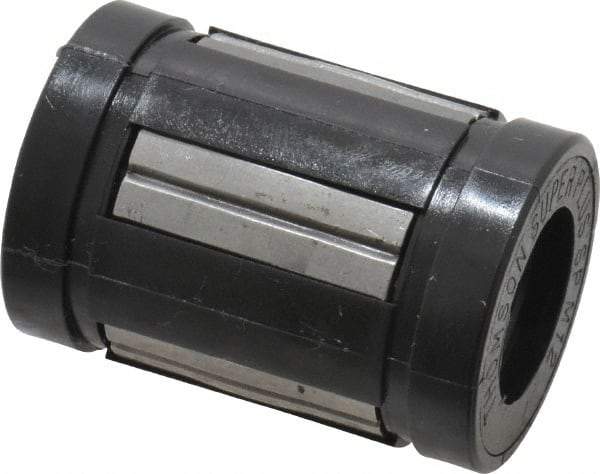 Thomson Industries - 12mm ID, 650 Lb Dynamic Load Capacity, Closed Linear Bearing - 22mm OD - Eagle Tool & Supply