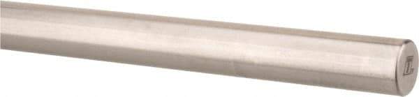 Thomson Industries - 10mm Diam, 5' Long, Steel Standard Round Linear Shafting - 60-65C Hardness, .3937/.3932 Tolerance - Eagle Tool & Supply