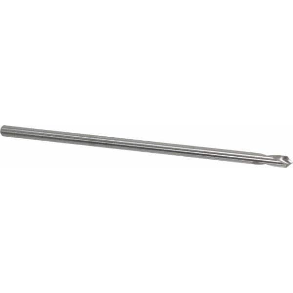 Walter-Titex - 4mm Body Diam, 90°, 100mm OAL, Cobalt Spotting Drill - Eagle Tool & Supply