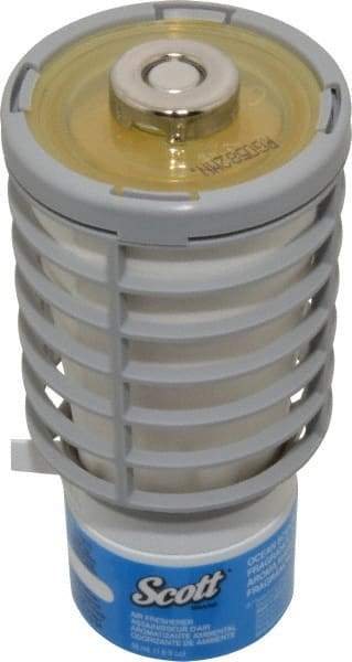 Scott - 1.6 oz Air Freshener Dispenser Cartridge Refill - Ocean Breeze, Compatible with Kimcare Continuous Air Fresheners - Eagle Tool & Supply