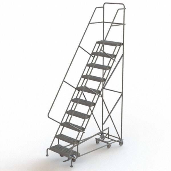 TRI-ARC - Rolling & Wall Mounted Ladders & Platforms Type: All-Directional Ladder Style: Rolling Safety Ladder - Eagle Tool & Supply