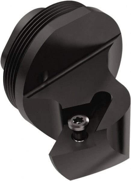 Seco - SDXNL, Left Hand Cut, 62.5° Lead Angle, 32mm Shank Height x 32mm Shank Width, Negative Rake Indexable Turning Toolholder - 25mm OAL, DN..1104.. Insert Compatibility, Series GL - Eagle Tool & Supply