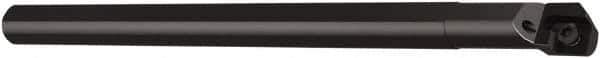 Seco - 16mm Min Bore Diam, 8" OAL, 1/2" Shank Diam, A08-SCLCL Indexable Boring Bar - 1-1/2" Max Bore Depth, CC..3 Insert, Screw Holding Method - Eagle Tool & Supply