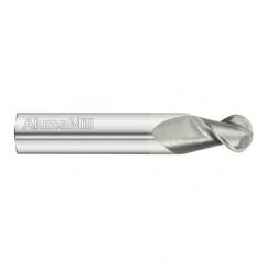 1/2 x 3/4 x 3 2 Flute Ball Nose AlumaMill End Mill- Series 3825STB - Eagle Tool & Supply