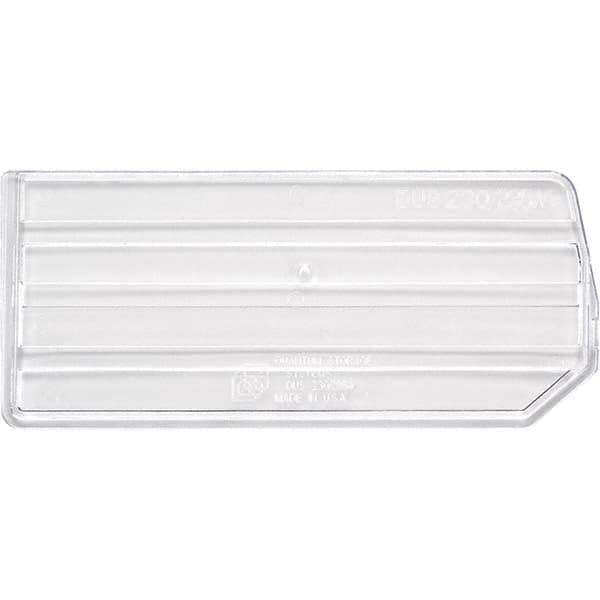 Quantum Storage - Bin Accessories Type: Bin Divider For Use With: QUS230/QUS230CL/QUS235/QUS235CL - Eagle Tool & Supply