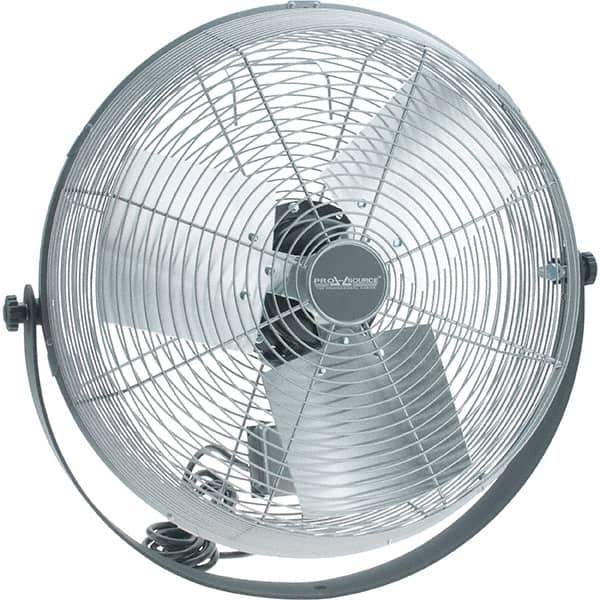PRO-SOURCE - 18" Blade, 1/8 hp, 5,750 Max CFM, Single Phase Fan - 2.2 Amps, 115 Volts, 3 Speed - Eagle Tool & Supply