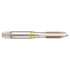 41168 2B 3-Flute Cobalt Yellow Ring Spiral Point Plug Tap-Bright - Eagle Tool & Supply