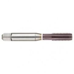 M4 x 0.7 Dia. - 6H - 3 FL - Cobalt Straight Flute Semi-Bott White Ring Tap - Firex - Eagle Tool & Supply