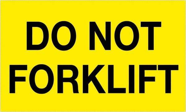 Tape Logic - 5" Long, Fluorescent Yellow Paper Shipping Label - For Multi-Use - Eagle Tool & Supply
