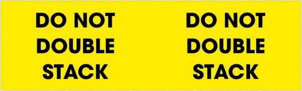 Tape Logic - 10" Long, Fluorescent Yellow Paper Shipping Label - For Multi-Use - Eagle Tool & Supply