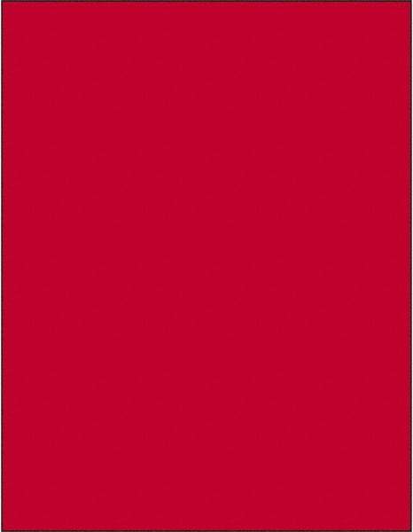 Tape Logic - 11" Long, Fluorescent Red Paper Laser Label - For Laser Printers - Eagle Tool & Supply