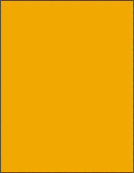 Tape Logic - 11" Long, Fluorescent Orange Paper Laser Label - For Laser Printers - Eagle Tool & Supply