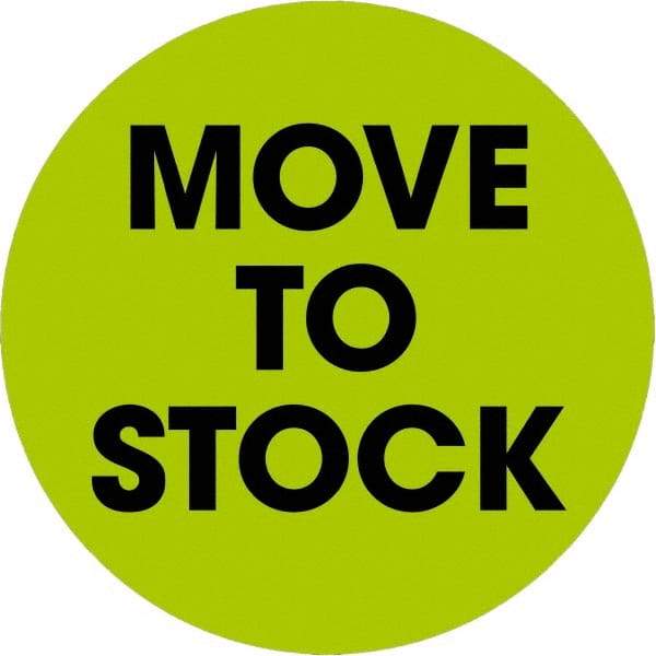 Tape Logic - 2" Long, Fluorescent Green Paper Inventory Labels - For Multi-Use - Eagle Tool & Supply