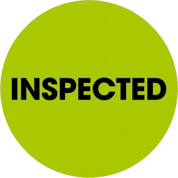 Tape Logic - 2" Long, Fluorescent Green Paper Inventory Labels - For Multi-Use - Eagle Tool & Supply