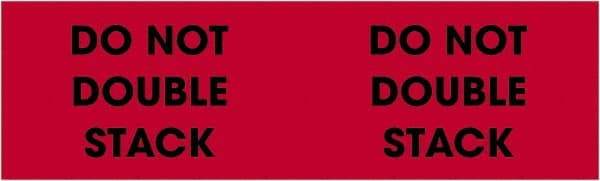 Tape Logic - 10" Long, Fluorescent Red Paper Shipping Label - For Multi-Use - Eagle Tool & Supply