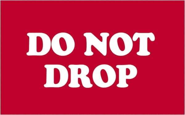 Tape Logic - 5" Long, Red/White Paper Shipping Label - For Multi-Use - Eagle Tool & Supply