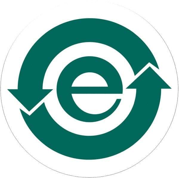 Tape Logic - 1" Long, Green/White Paper D.O.T. Labels - For Multi-Use - Eagle Tool & Supply