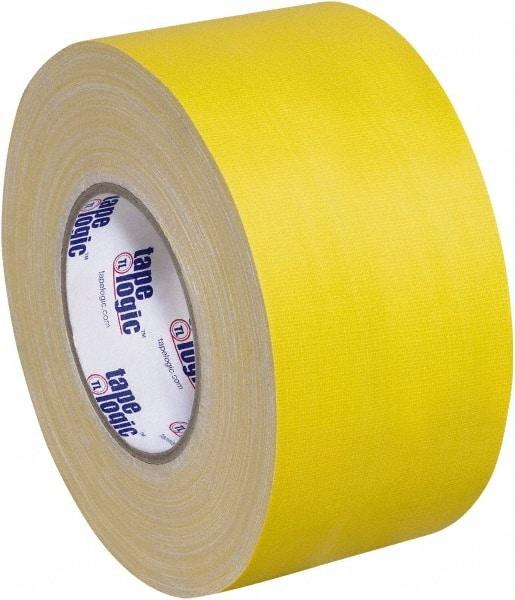 Tape Logic - 4" x 60 Yds Yellow Gaffers Tape - 11 mil, Rubber Adhesive - Eagle Tool & Supply